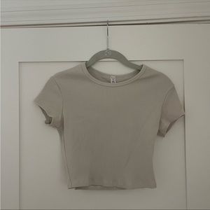 Alo Yoga Ribbed Crop Top